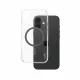 PanzerGlass CARE by PanzerGlass Urban Combat Case Transparent w. Black MagSafe iPhone 16