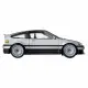 Hot Wheels Premium Car Culture Japan Historics II 88 Honda CRX #4