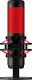 HyperX QuadCast - USB Microphone (Black-Red) - Red Lighting #4