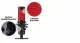 HyperX QuadCast - USB Microphone (Black-Red) - Red Lighting #17