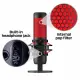 HyperX QuadCast - USB Microphone (Black-Red) - Red Lighting #10