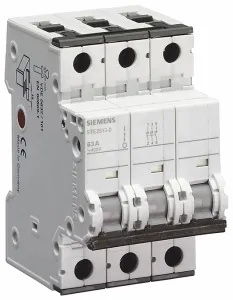 Siemens Schalter Grau 3polig 63 A 3 Schließer 400 V/AC 5TE25130