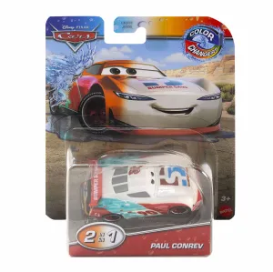 Mattel Disney Pixar Cars Color Changers Paul Conrev