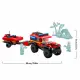 LEGO City 4x4 Fire Engine with Rescue Boat #13