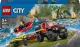 LEGO City 4x4 Fire Engine with Rescue Boat
