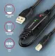 Axagon ADR-210B USB 2.0 A-M -> B-M active connecting/repeater cable 10m #3