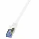LogiLink Patch Cable Cat.6A S/FTP white 40m, PrimeLine