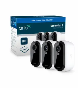 Arlo Essential VMC2380: IP Kamera 3er Pack