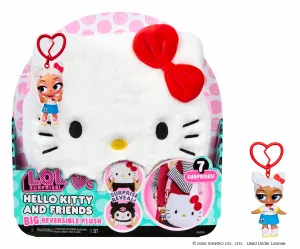 MGA Entertainment L.O.L. Surprise! L.O.L. Surprise Loves Hello Kitty & Friends BIG Reversible Plush