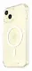 PanzerGlass HardCase Transparent w. White MagSafe & D3O iPhone 15 Plus