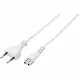 Conrad SY-5044236 Strom Netzkabel Weiß 3.00 m