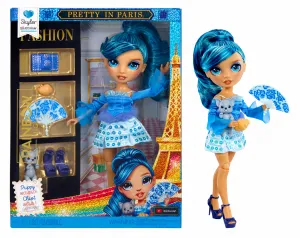 MGA Entertainment Rainbow High Pretty in Paris Fashion - Skyler Bradshaw (Blue)