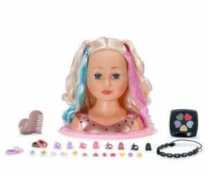Zapf BABY born Styling Head Rainbow 27cm
