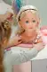 Zapf BABY born Styling Head Rainbow 27cm #14