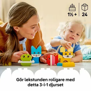 LEGO DUPLO 3 in 1 Creative Cute Pets
