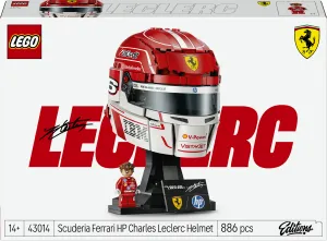 LEGO Scuderia Ferrari HP Charles Leclerc Helmet