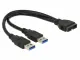 DeLOCK 0.25m USB3.0/2xUSB3.0