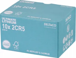 Deltaco ULTB-2CR5-10P