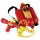 Theo Klein Fireman's water sprayer, net bag + header card