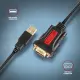Axagon ADS-1PSN USB-A 2.0 - serial RS-232 DB9-M Prolific adapter cable 1.5m - Adapter - Digital/Daten #2