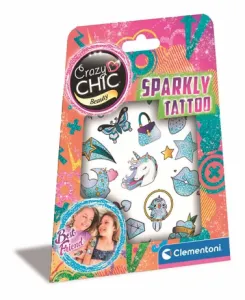 Clementoni Crazy Chic Sparkly Tattoo