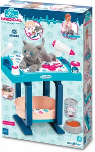 ECOIFFIER Écoiffier verzorgingstafel katten