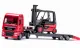 Siku 1:87 MAN truck with Linde forklift #3