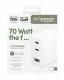 PanzerGlass empower by PanzerGlass Turbo 70W Multiple Charger incl. 2 x USB-C + USB-A EU Plug Silver White #3