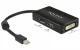 DeLOCK 0.16m DisplayPort/Displayport + HDMI + DVI
