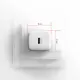 Axagon ACU-PD20W wall charger 1x QC3.0/AFC/FCP/PD type-C 20W white #7