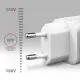 Axagon ACU-PD20W wall charger 1x QC3.0/AFC/FCP/PD type-C 20W white #3