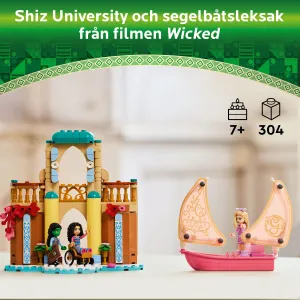 LEGO Glinda, Elphaba & Nessarose at Shiz University
