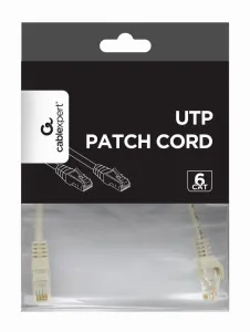 Gembird CAT6A Patchkabel Ungeschirmt 0.25m - PP6U-CU-0.25m