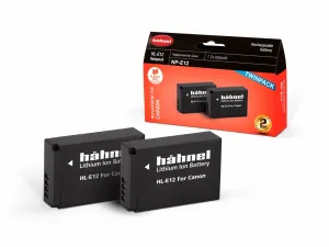 Hahnel HL-E12 Twin pack (LP-E12)