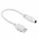 Hama Adapter/Converter USB-PS/2, Grey