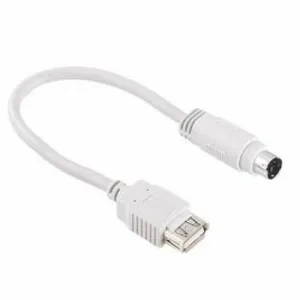 Hama Adapter/Converter USB-PS/2, Grey