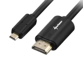 Sharkoon 1.5m, HDMI/Micro HDMI