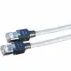 Draka Comteq SFTP Patch cable Cat5e, Grey, 2m