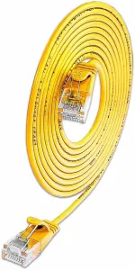 SLIM Patchcords SLIM-L-UU-K6A 5.0 YE