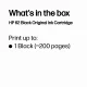 HP 62 Black Original Ink Cartridge #23