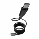 PanzerGlass empower by PanzerGlass Magnetic 240W USB-C to USB-C Cable USB 2.0 1.5M Space Black