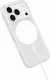 eSTUFF INFINITE (GRS) OSLO iPhone 18 Pro Max/17 Pro Max Clear Magnetic Cover. Material: 65% (GRS) recycled PC and 21% (GRS) recycled TPU