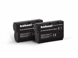 Hahnel HL-EL15/15a/15b Twin Pack