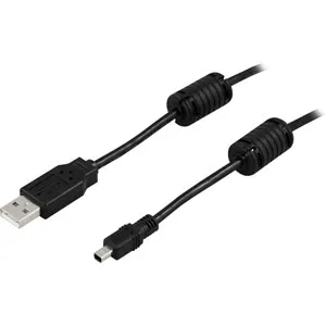 Deltaco USB 2.0 Cable f/ Cameras, 2m