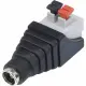 Conrad QT-DC2.1F Connettore a perforazione disolante Presa dritta 5.5 mm 5.5 2.1 1 pz.