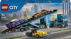 LEGO City Car Transporter Truck with Sports Cars