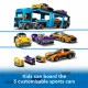 LEGO City Car Transporter Truck with Sports Cars #15