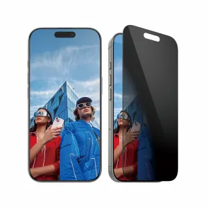PanzerGlass 2-Way Privacy Screen Protector iPhone 16 Pro Ultra-Wide Fit w. EasyAligner