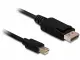 DeLOCK Mini Displayport/Displayport, 0.5 m