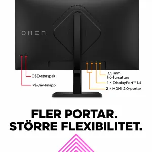 HP OMEN by HP 27 inch FHD 165Hz Gaming Monitor - OMEN 27